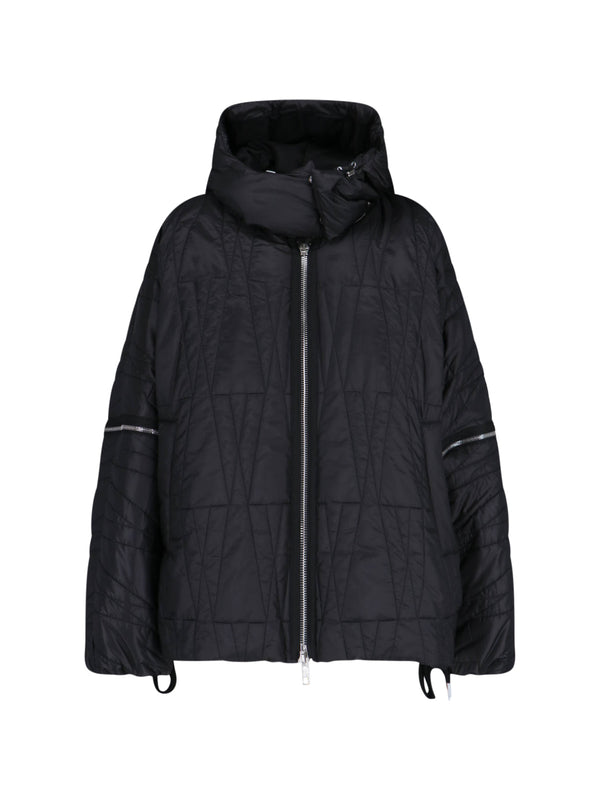 Moncler Genius 100% Polyester down jacket in black