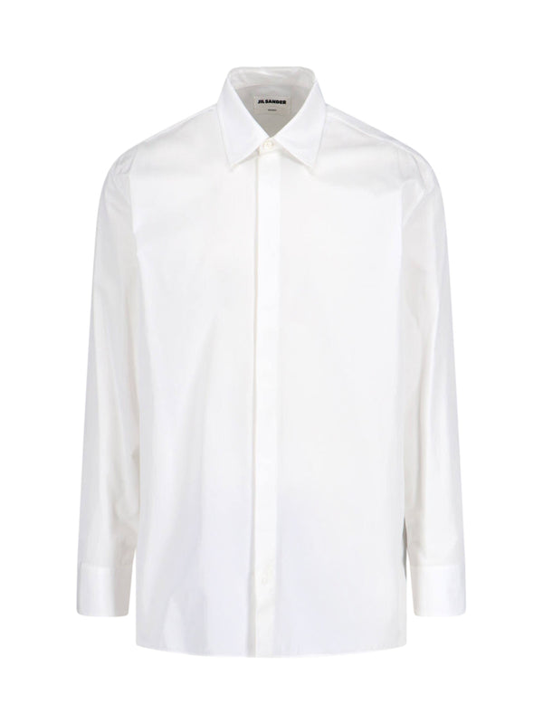 Jil Sander 100% Cotton shirt in white