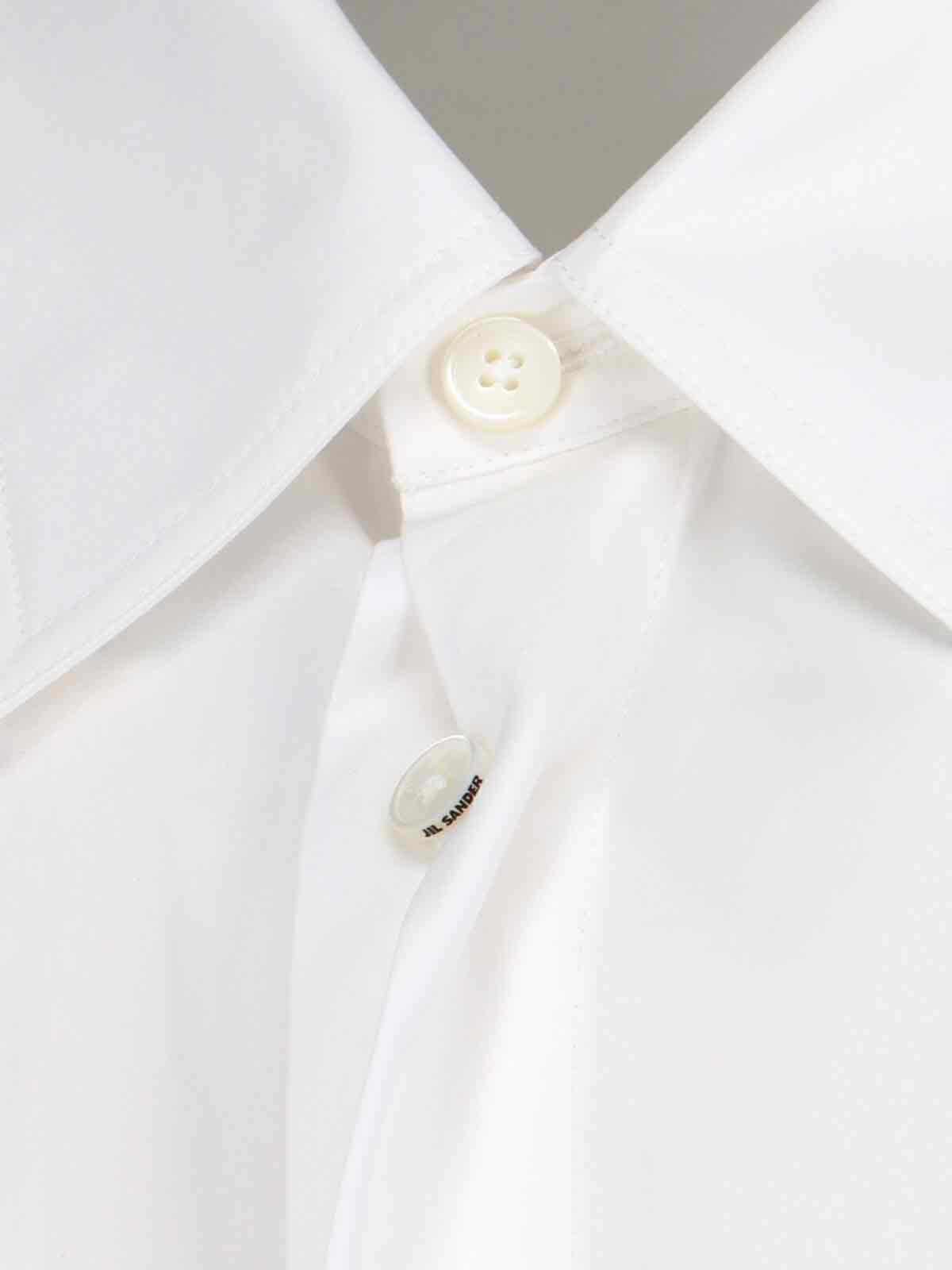 Jil Sander Shirts White Cotton