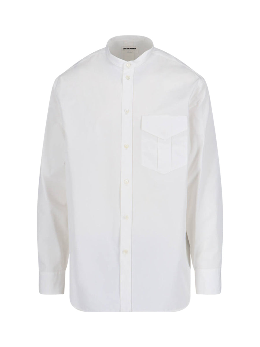 Jil Sander 100% Cotton shirt in white