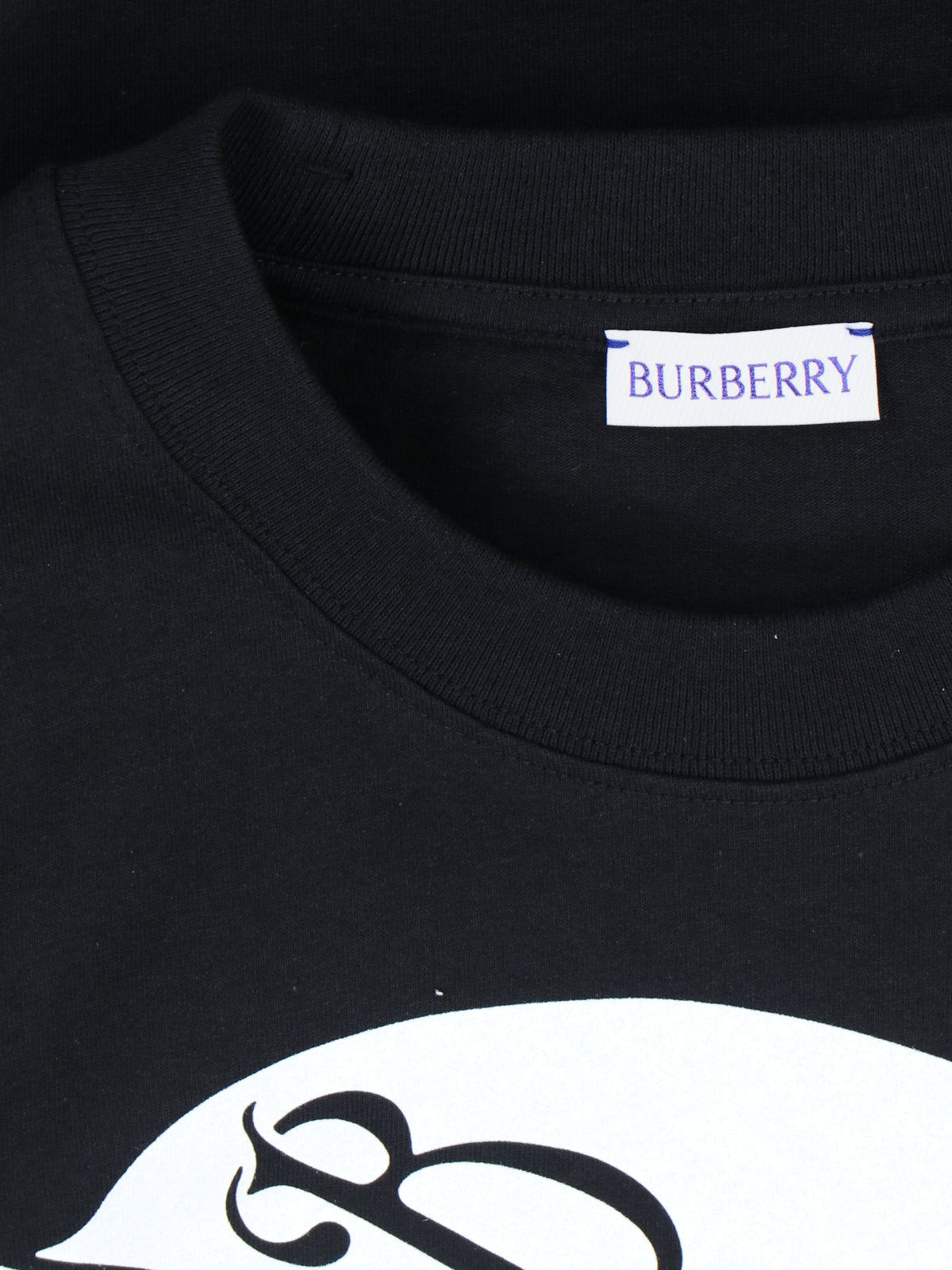 Burberry T-shirts and Polos Black Cotton