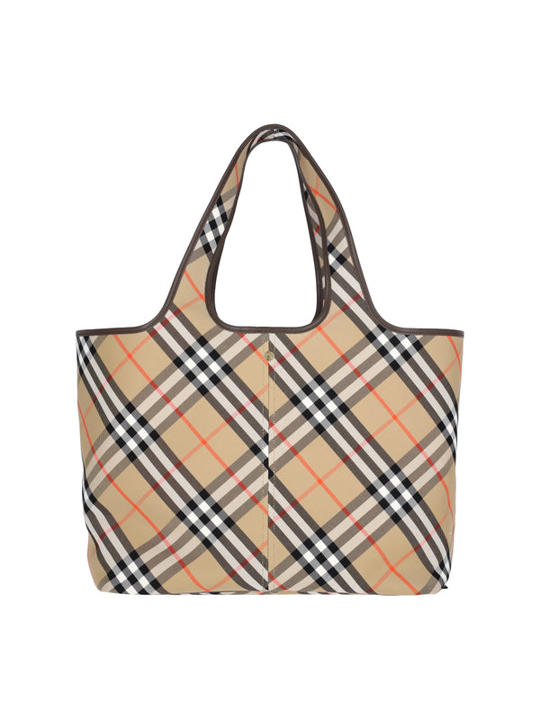 Burberry 100% Cotton tote bag in beige