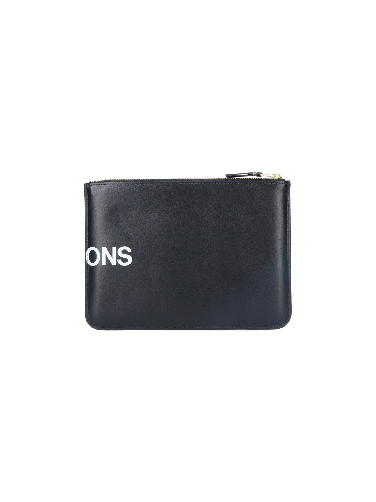 Comme Des Garcons Wallet Bags Black Cowhide