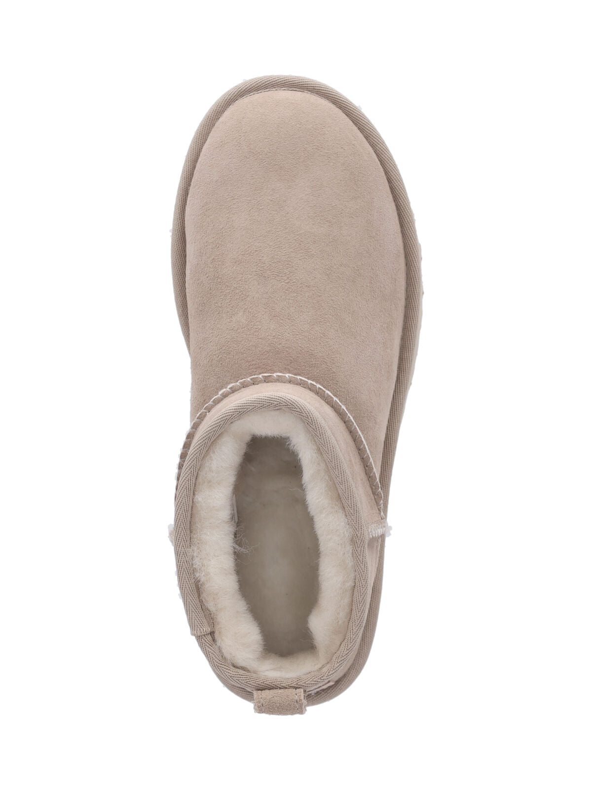 UGG Boots White Upper Material: Leather