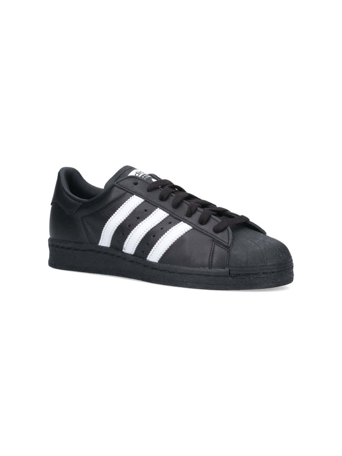 Adidas Sneakers Black Pelle