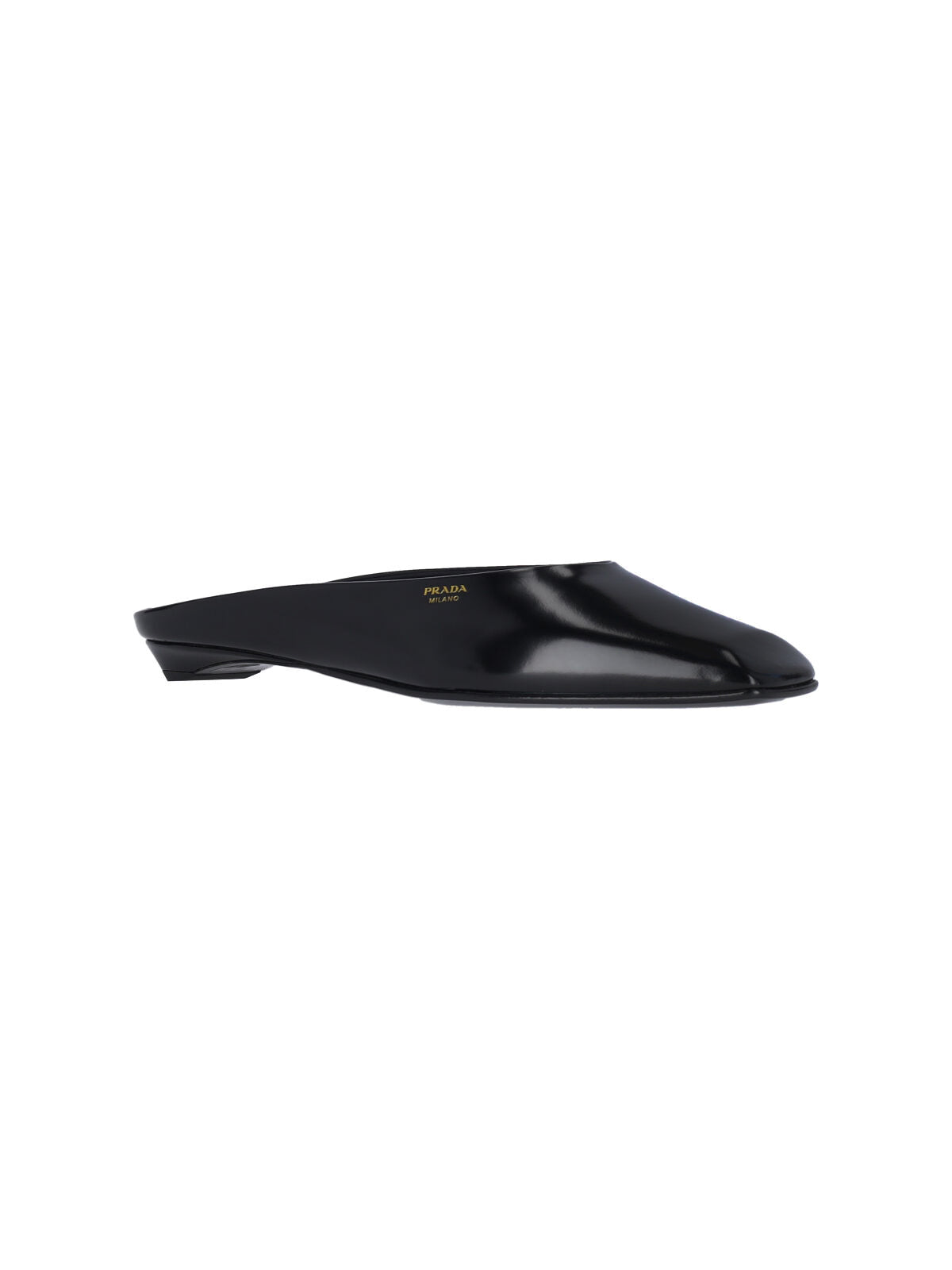 Prada Sandals Black Calf Leather