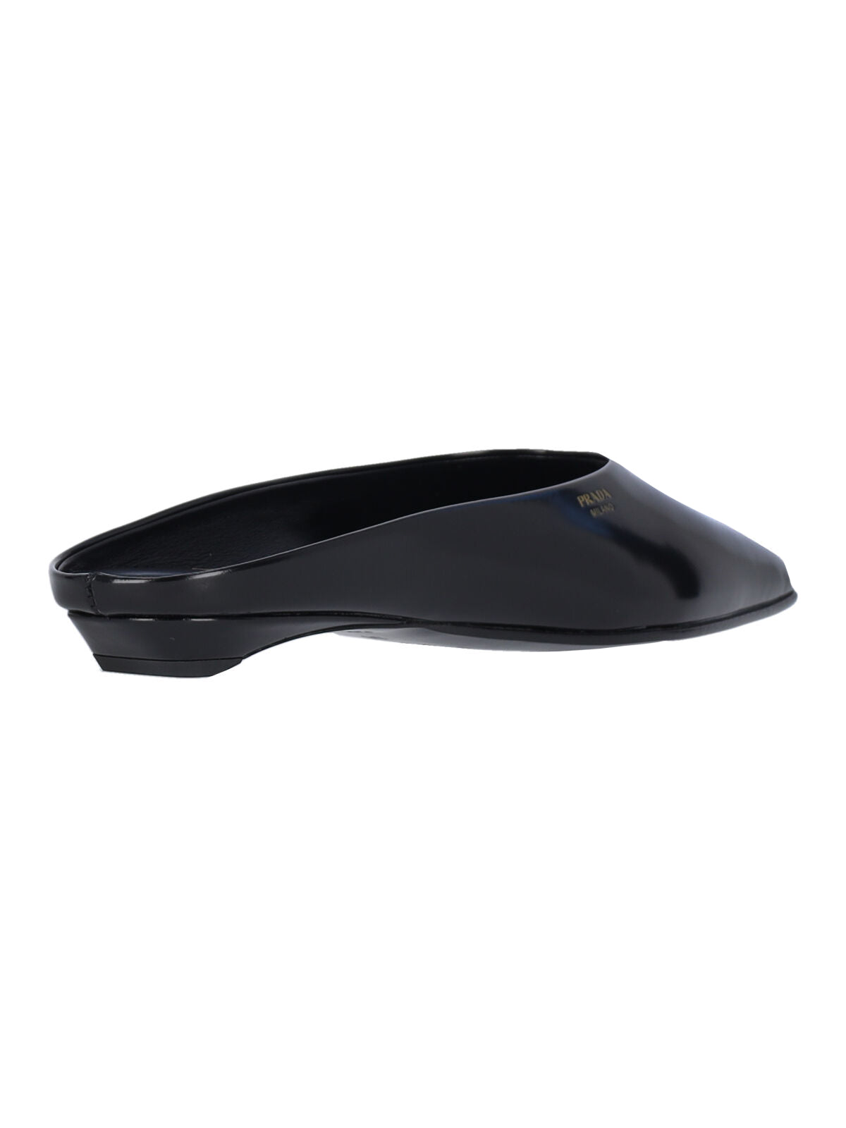 Prada Sandals Black Calf Leather
