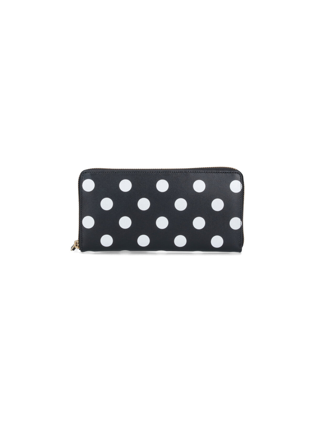 Comme Des Garcons Wallet Black Cowhide