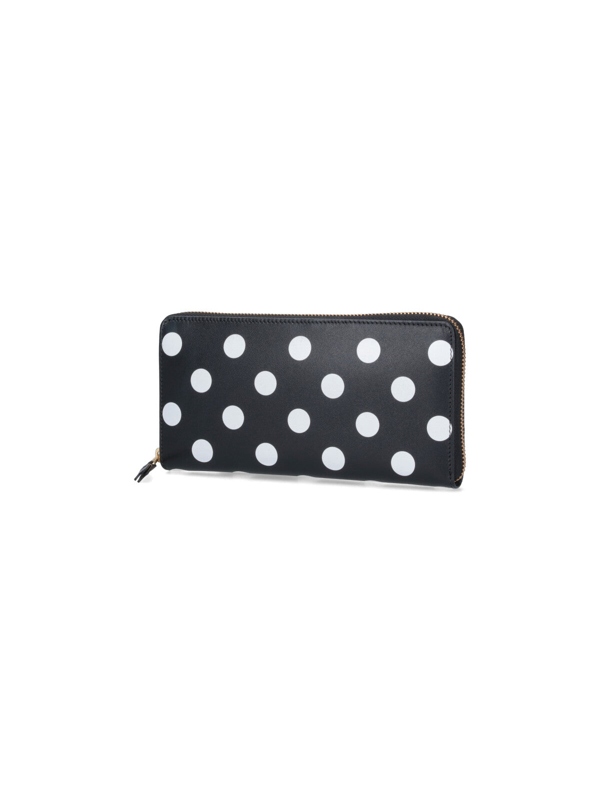 Comme Des Garcons Wallet Black Cowhide