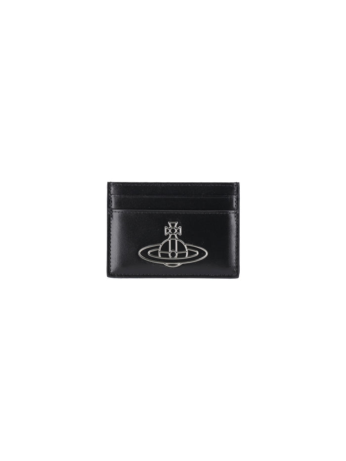 Vivienne Westwood Wallets Black Calf Leather