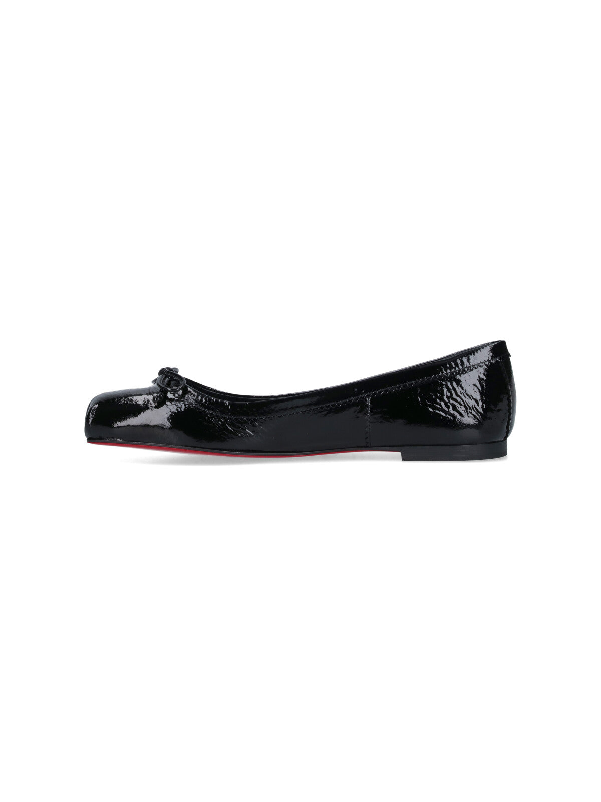 Christian Louboutin Flat shoes Black Upper: Calf Leather