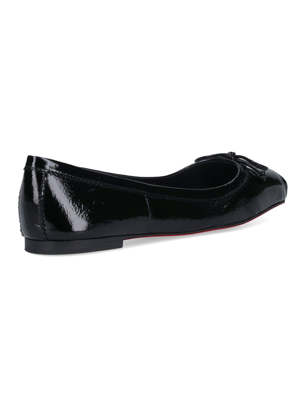 Christian Louboutin Flat shoes Black Upper: Calf Leather