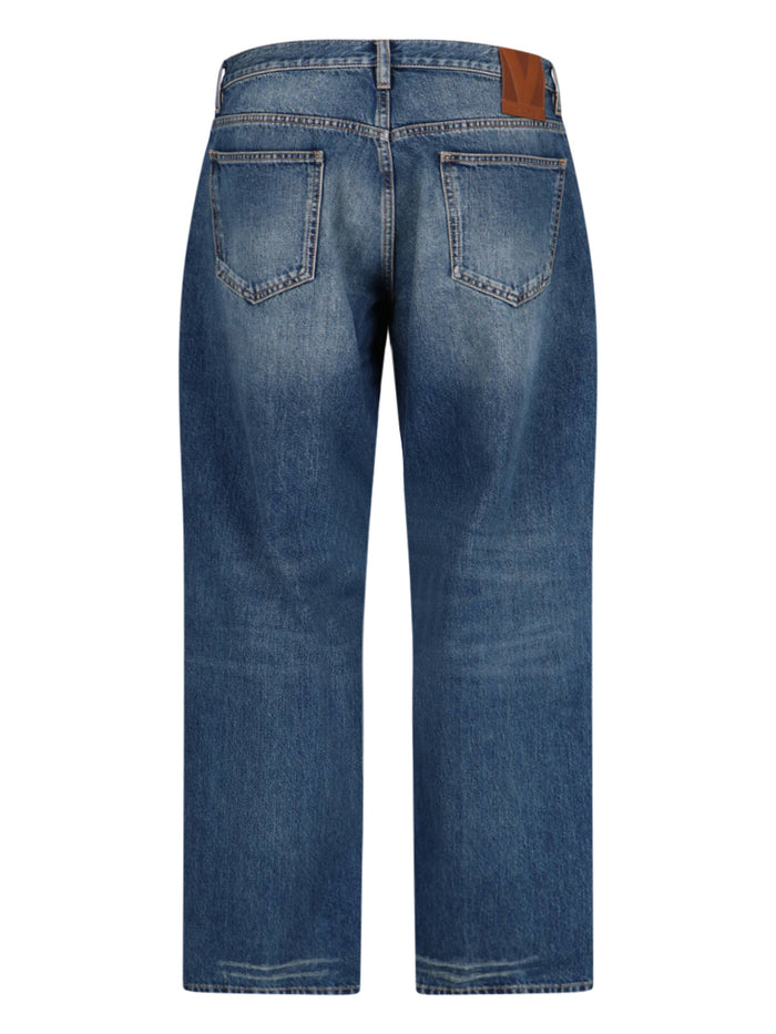 Valentino Jeans Blue Cotton