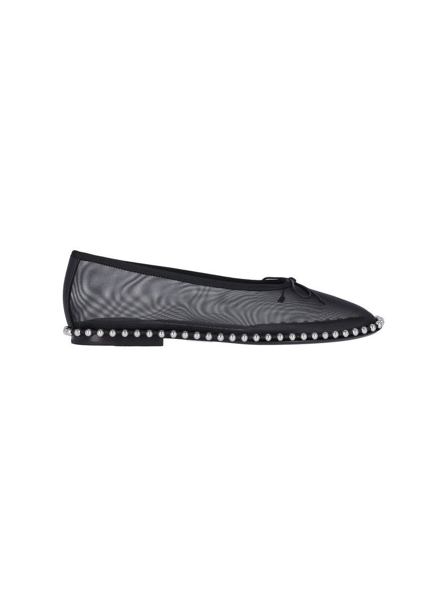 Alexander Wang Upper: 100% Polyamide ballet flat in black