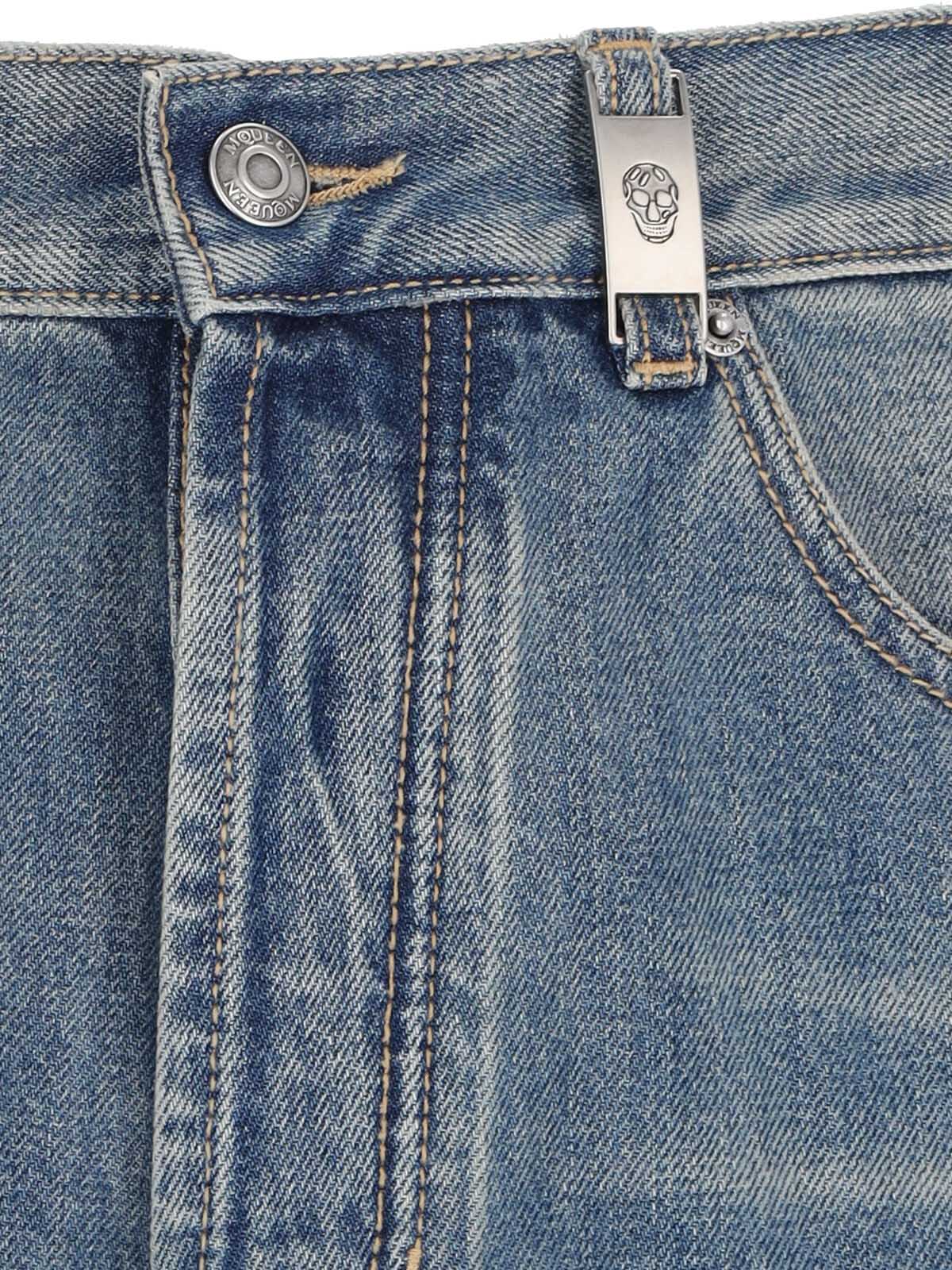 Alexander Mcqueen Jeans Blue Main Fabric: Cotton