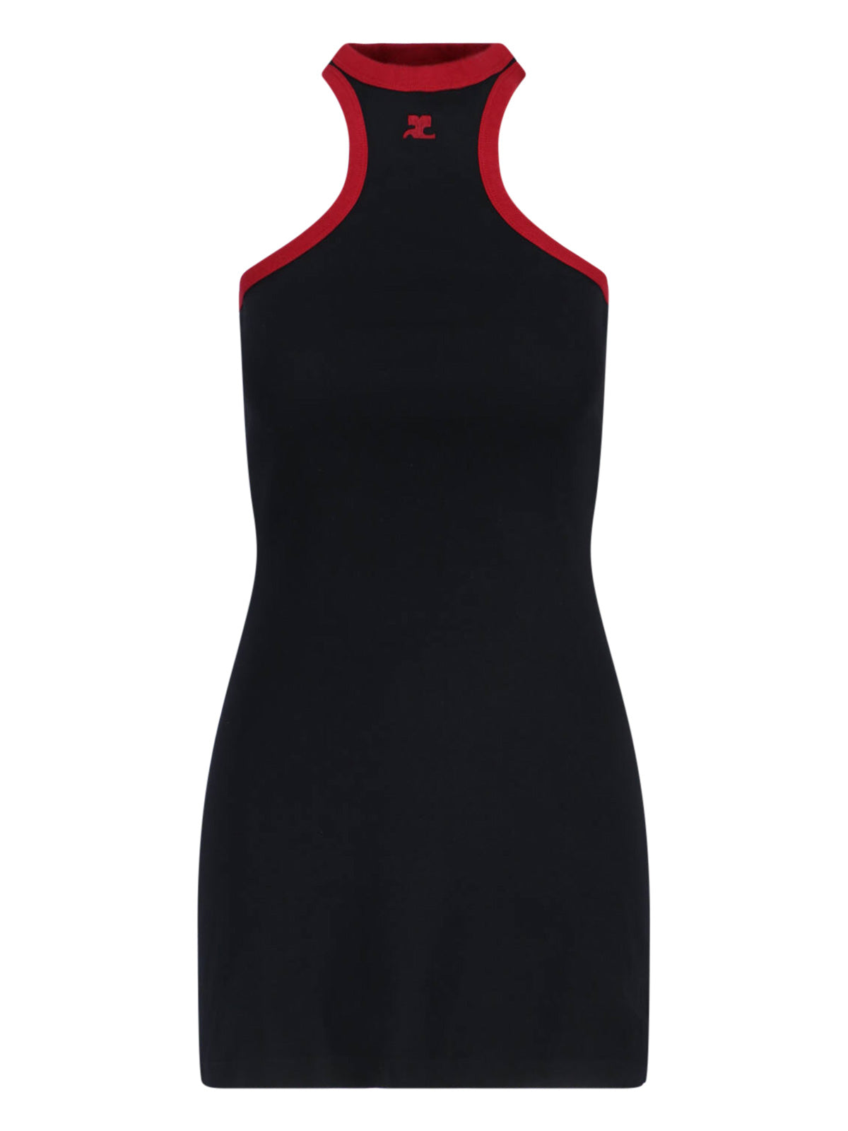 Courrèges Dresses Black Cotton