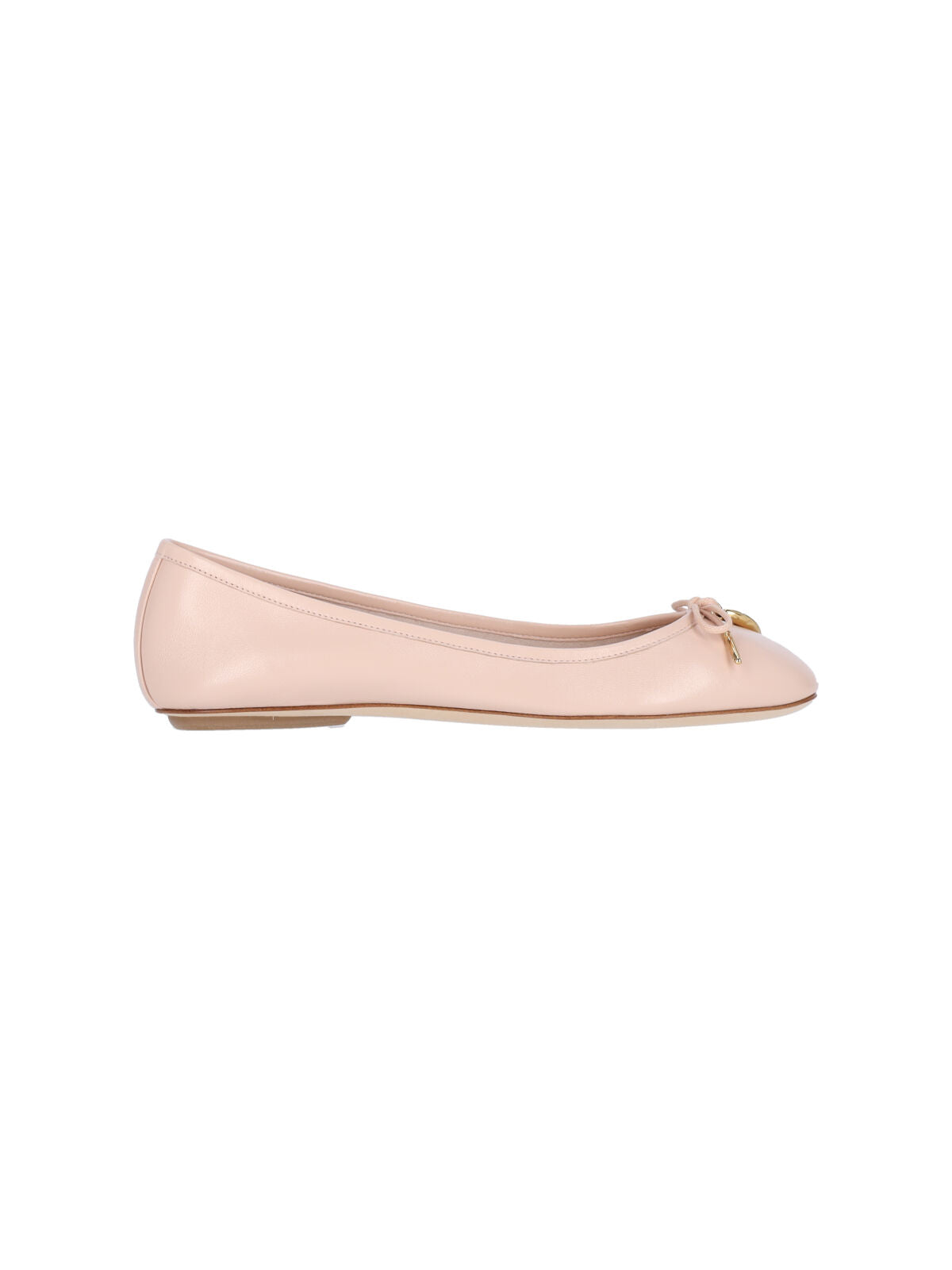 Chloè Flat shoes Pink Sheep Leather