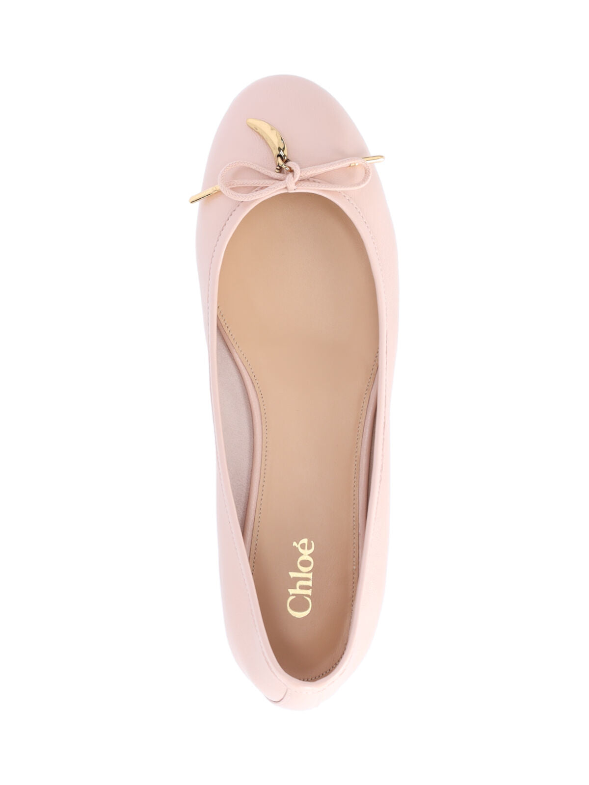 Chloè Flat shoes Pink Sheep Leather