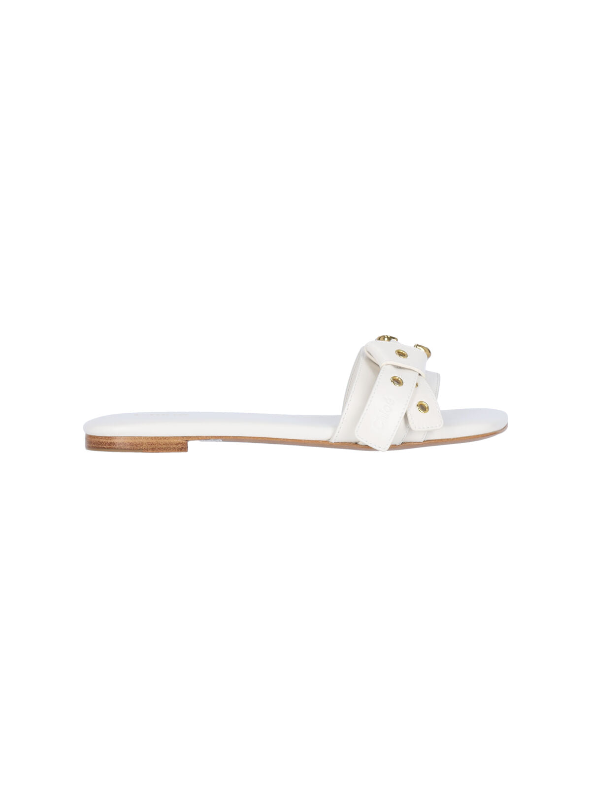 Chloè Sandals White Upper: Calf Leather