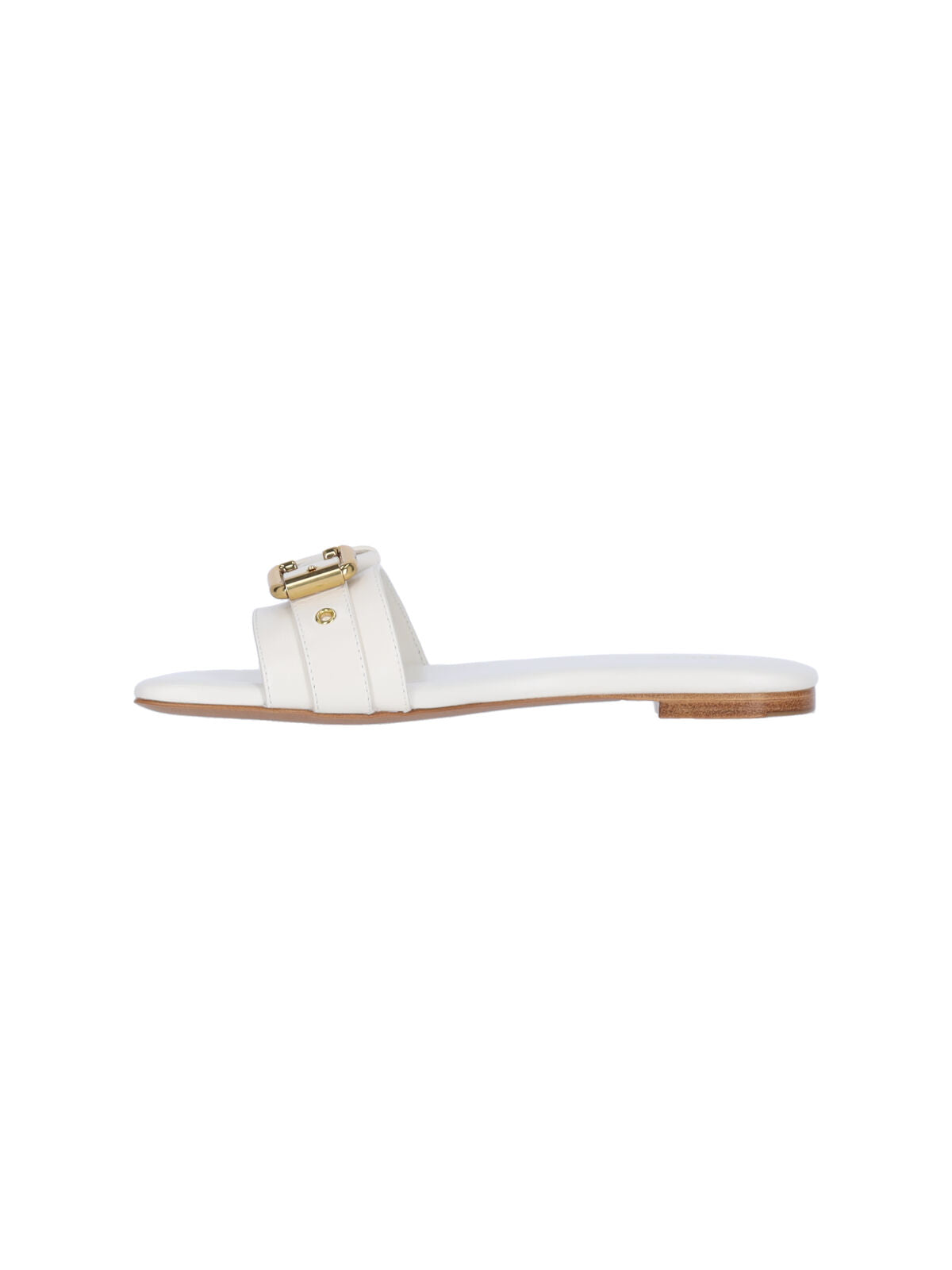 Chloè Sandals White Upper: Calf Leather