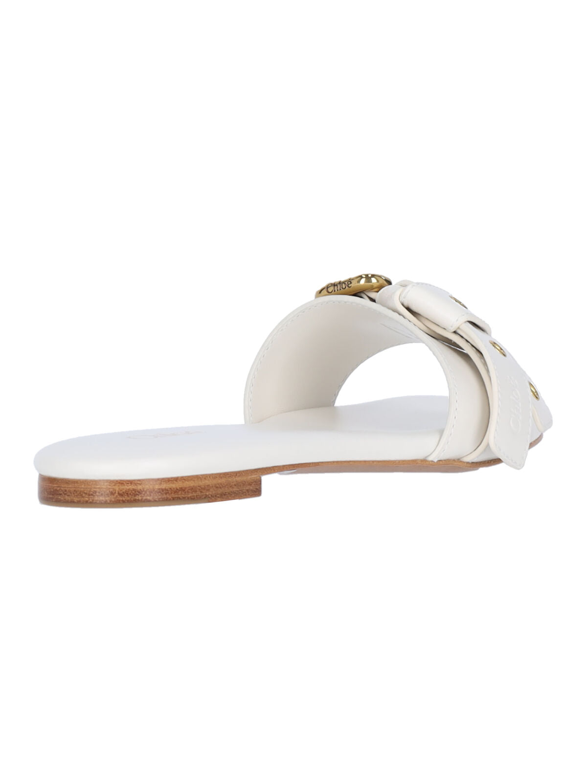 Chloè Sandals White Upper: Calf Leather
