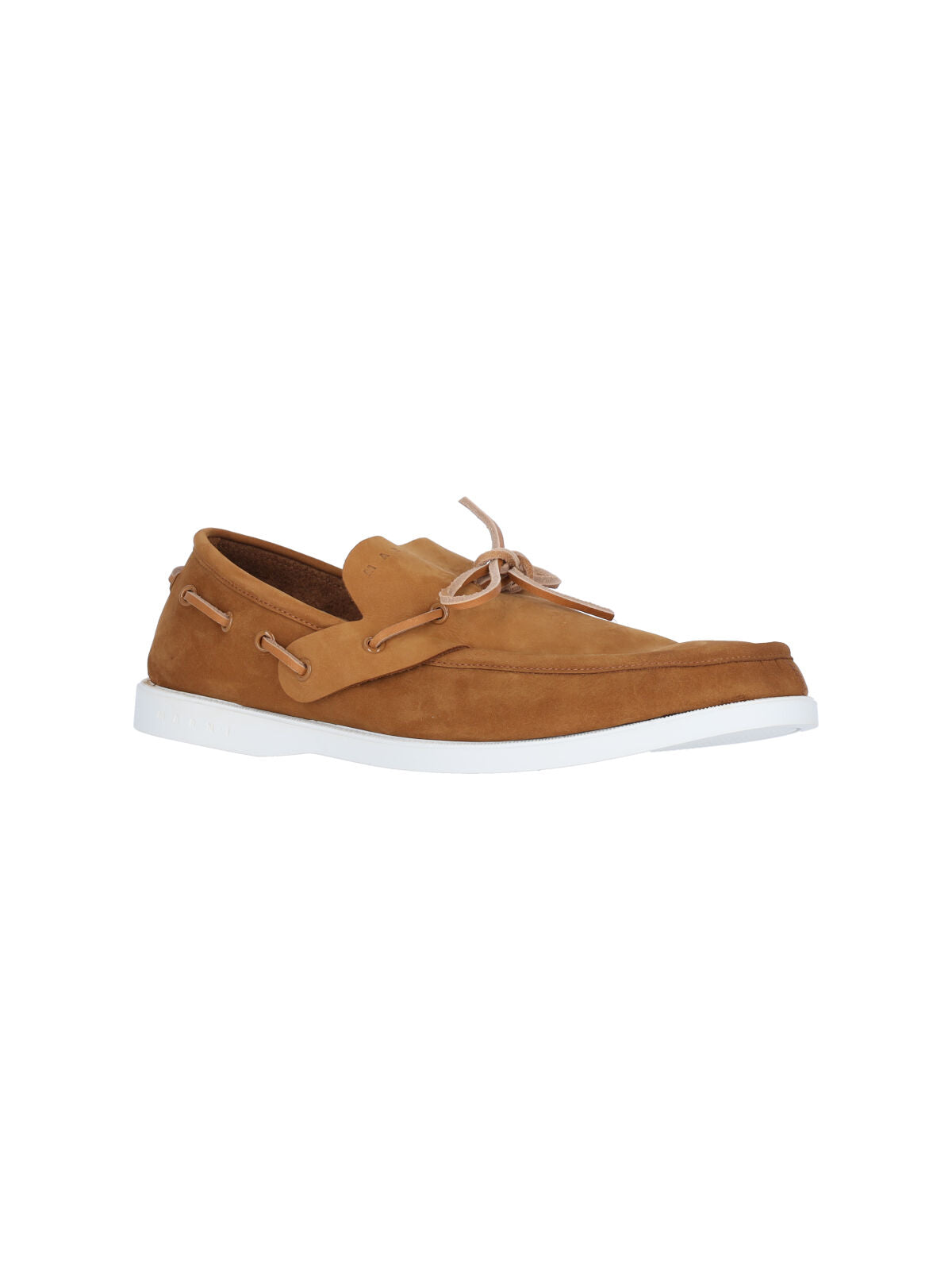 Marni Flat Shoes Brown Upper: Calf Leather