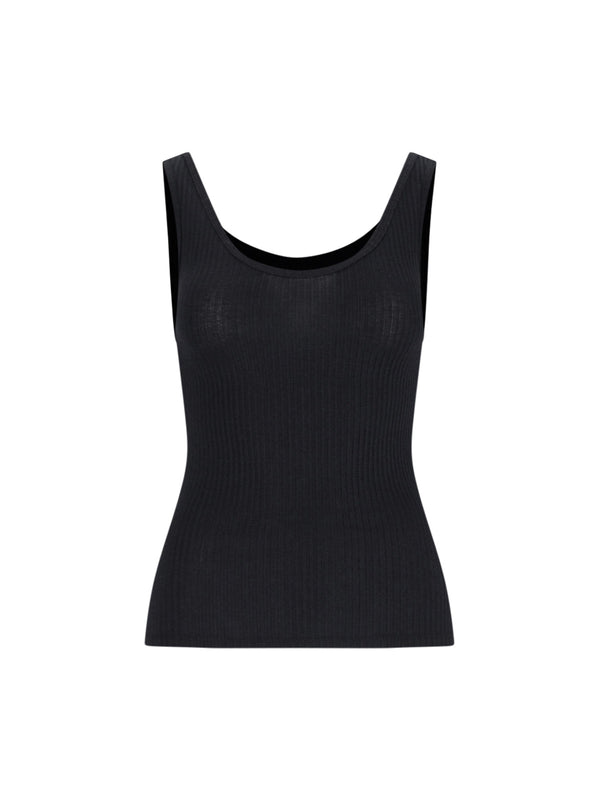 6397 94% Modal tank top in black