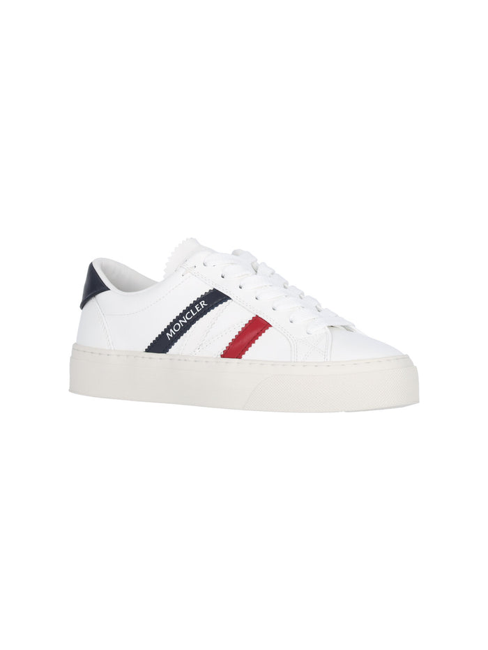 Moncler Sneakers White Leather