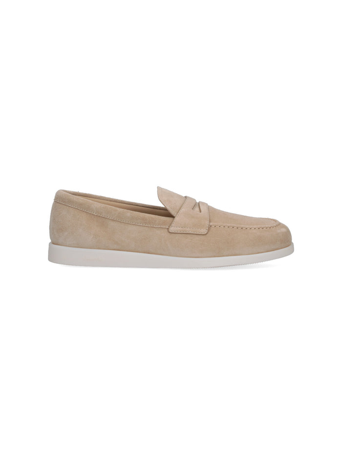 Churchs Flat shoes Beige Calf Leather