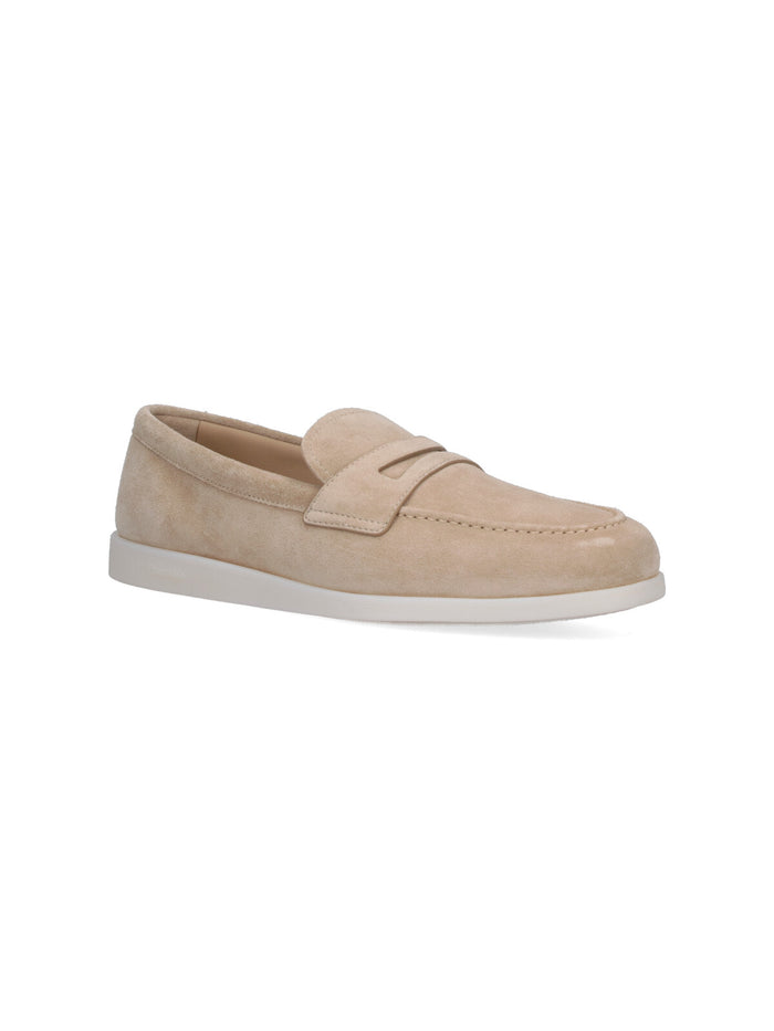 Churchs Flat shoes Beige Calf Leather