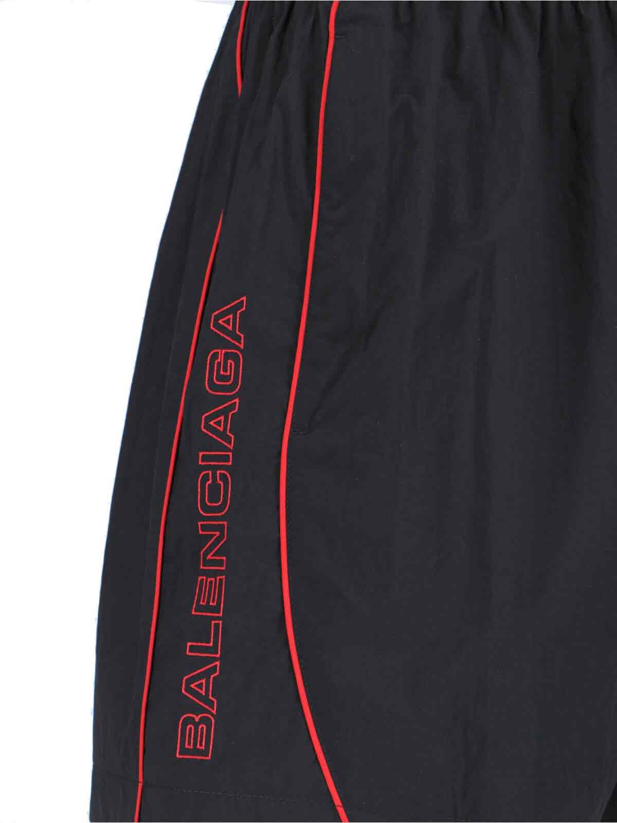 Balenciaga Trousers Black Polyamide