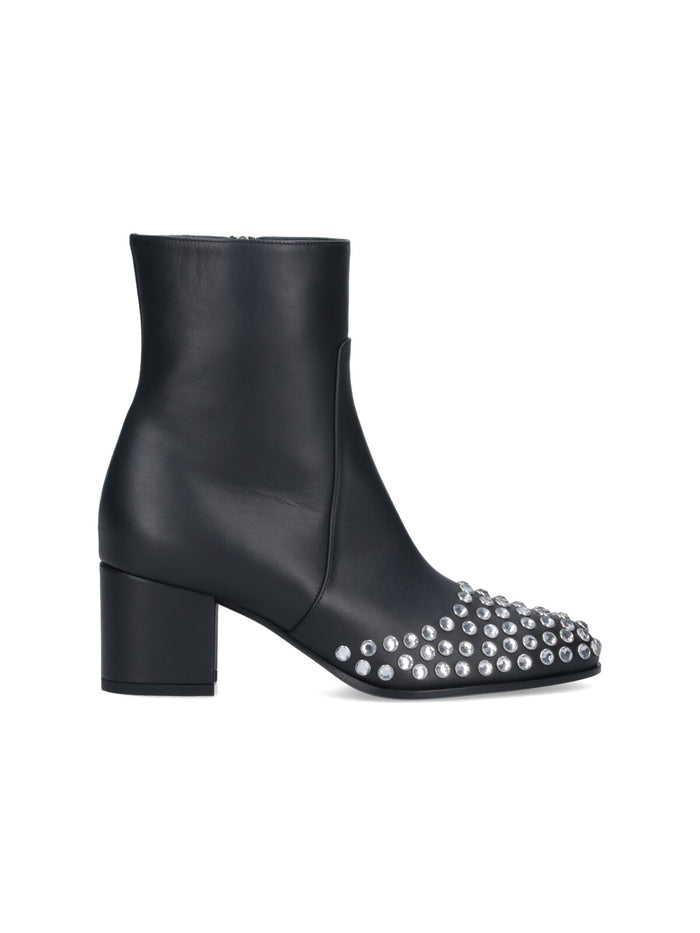 Alaia Boots Black Upper: Calf Leather