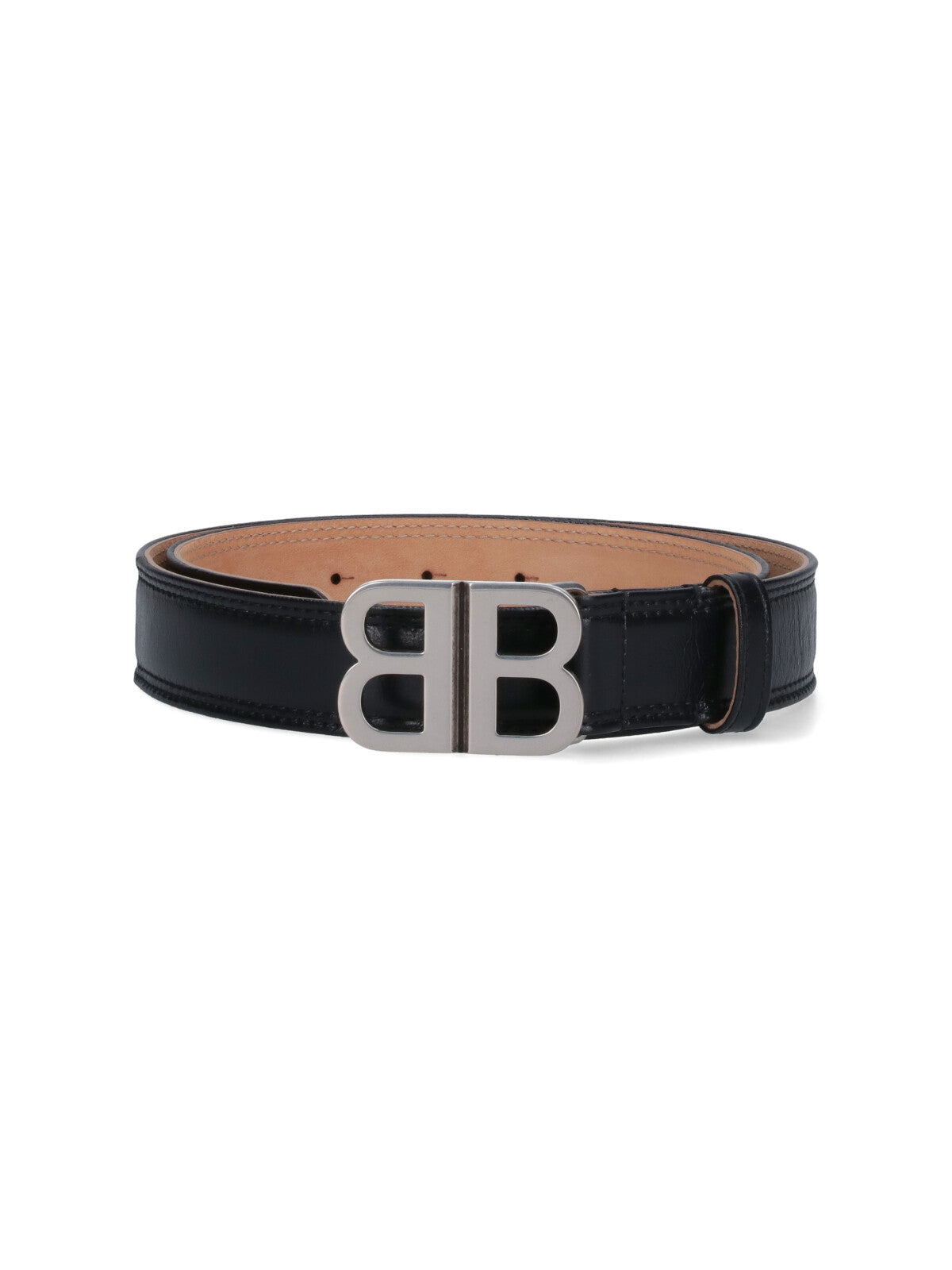 Balenciaga Belts Black Lamb Leather
