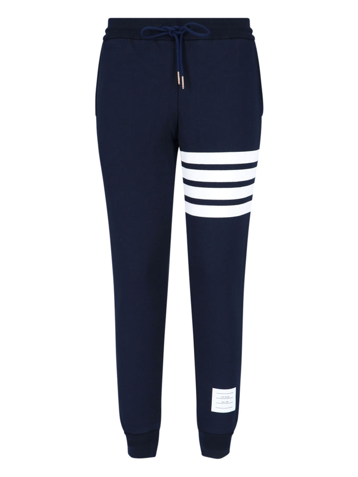 Thom Browne Trousers Blue Cotton