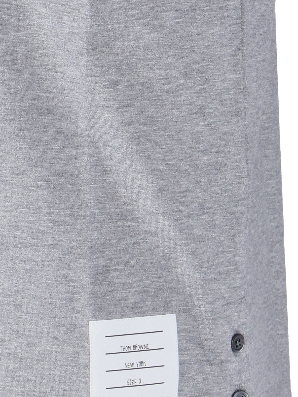 Thom Browne T-Shirts And Polos Grey Cotton