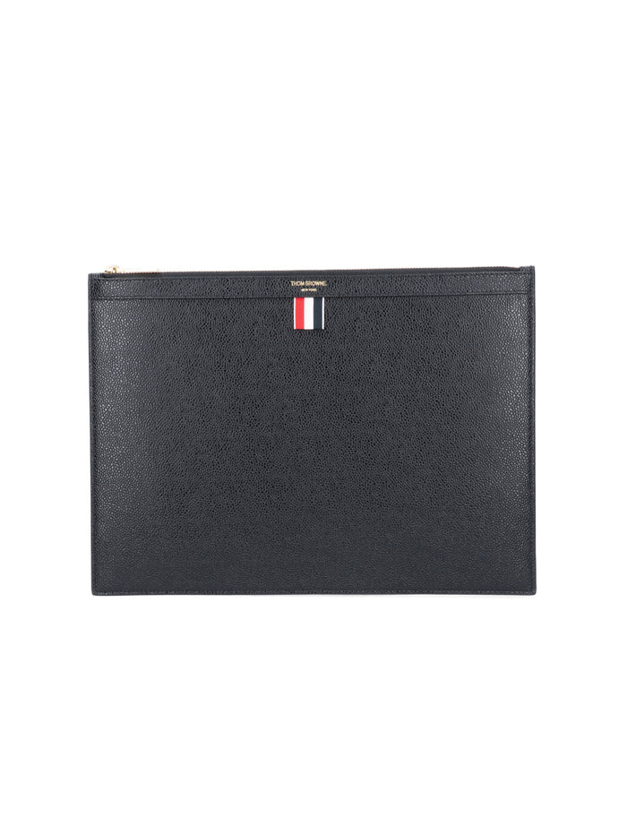 Thom Browne Bags Black Calf Full Grain Leather