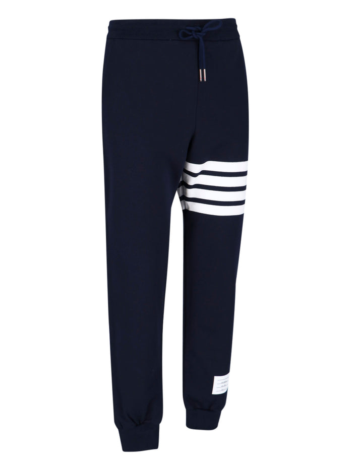 Thom Browne Trousers Blue Cotton