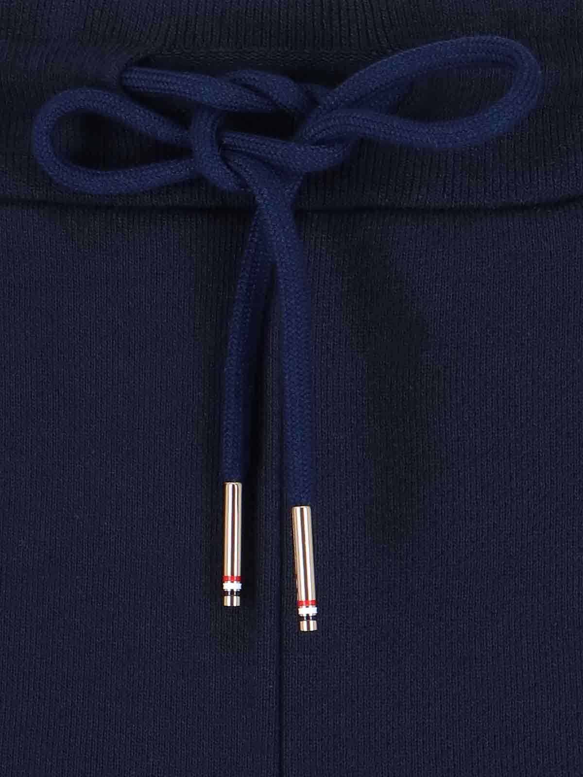 Thom Browne Trousers Blue Cotton