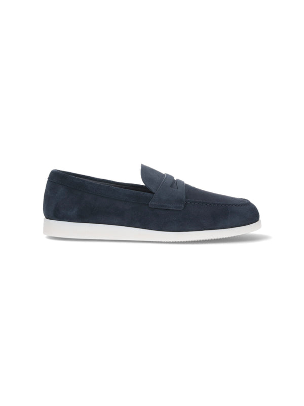 Church'S 100% Calf Leather loafer in navy