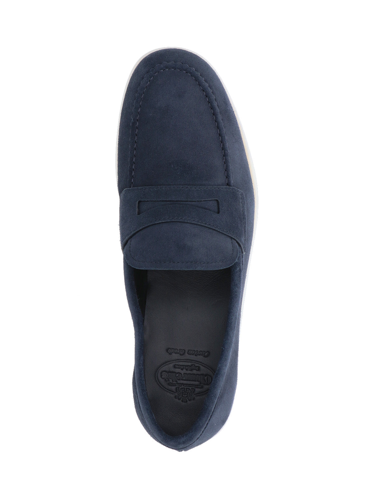 Churchs Flat shoes Blue Calf Leather
