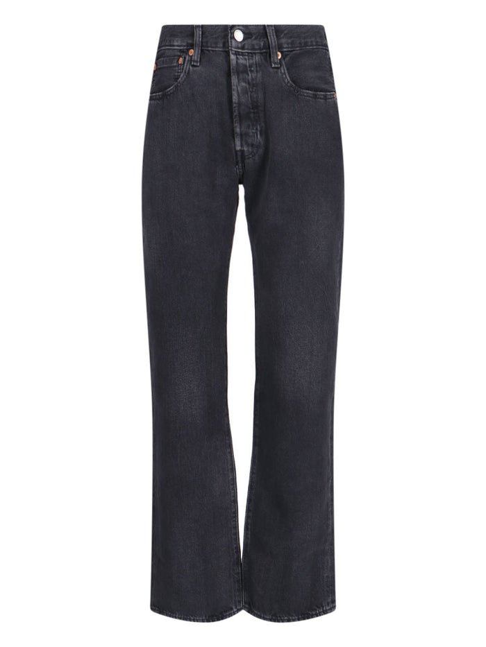 LEVIS STRAUSS Jeans Black Cotone
