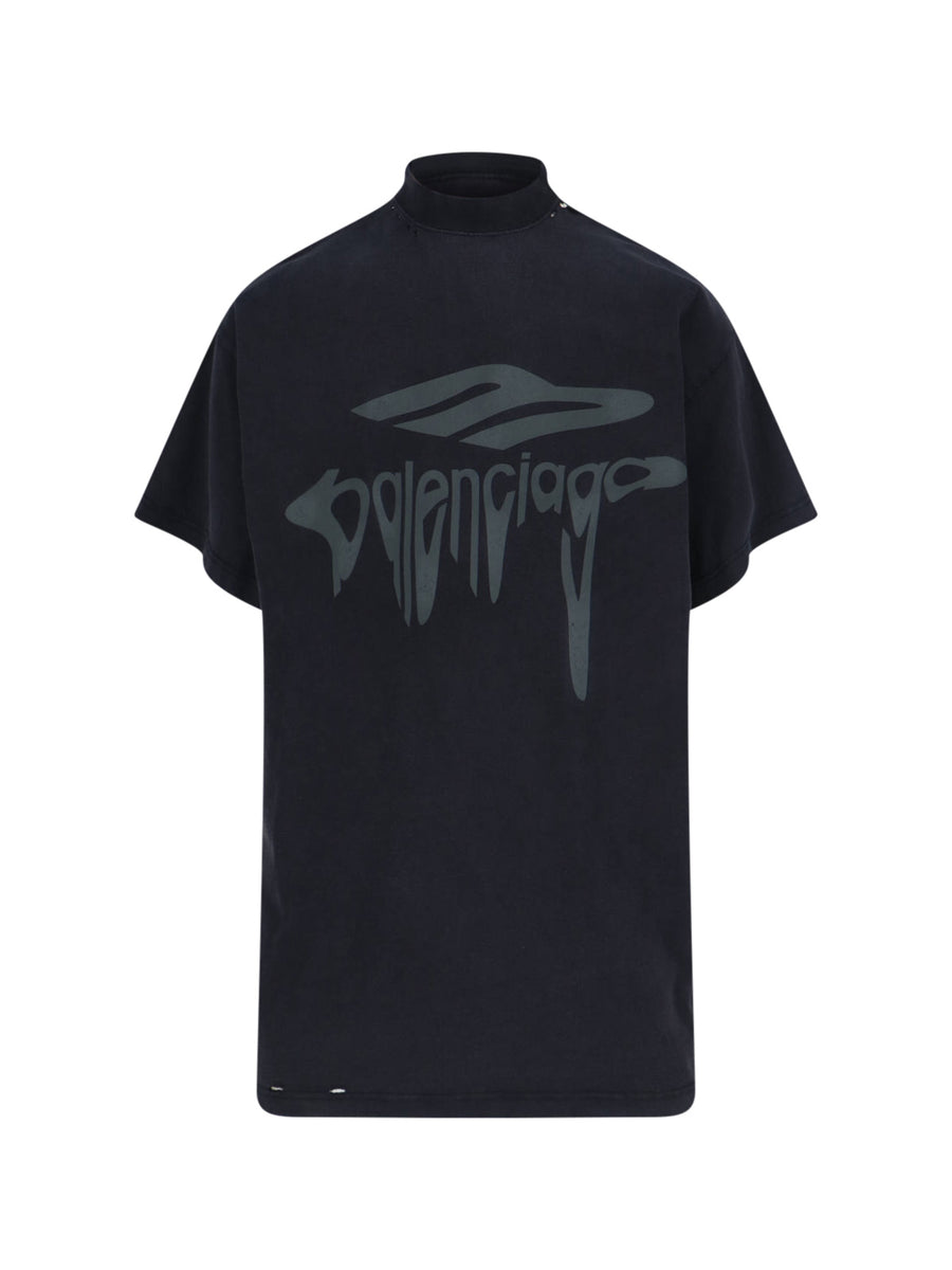 Balenciaga Trvs 100% Cotton t-shirt in black