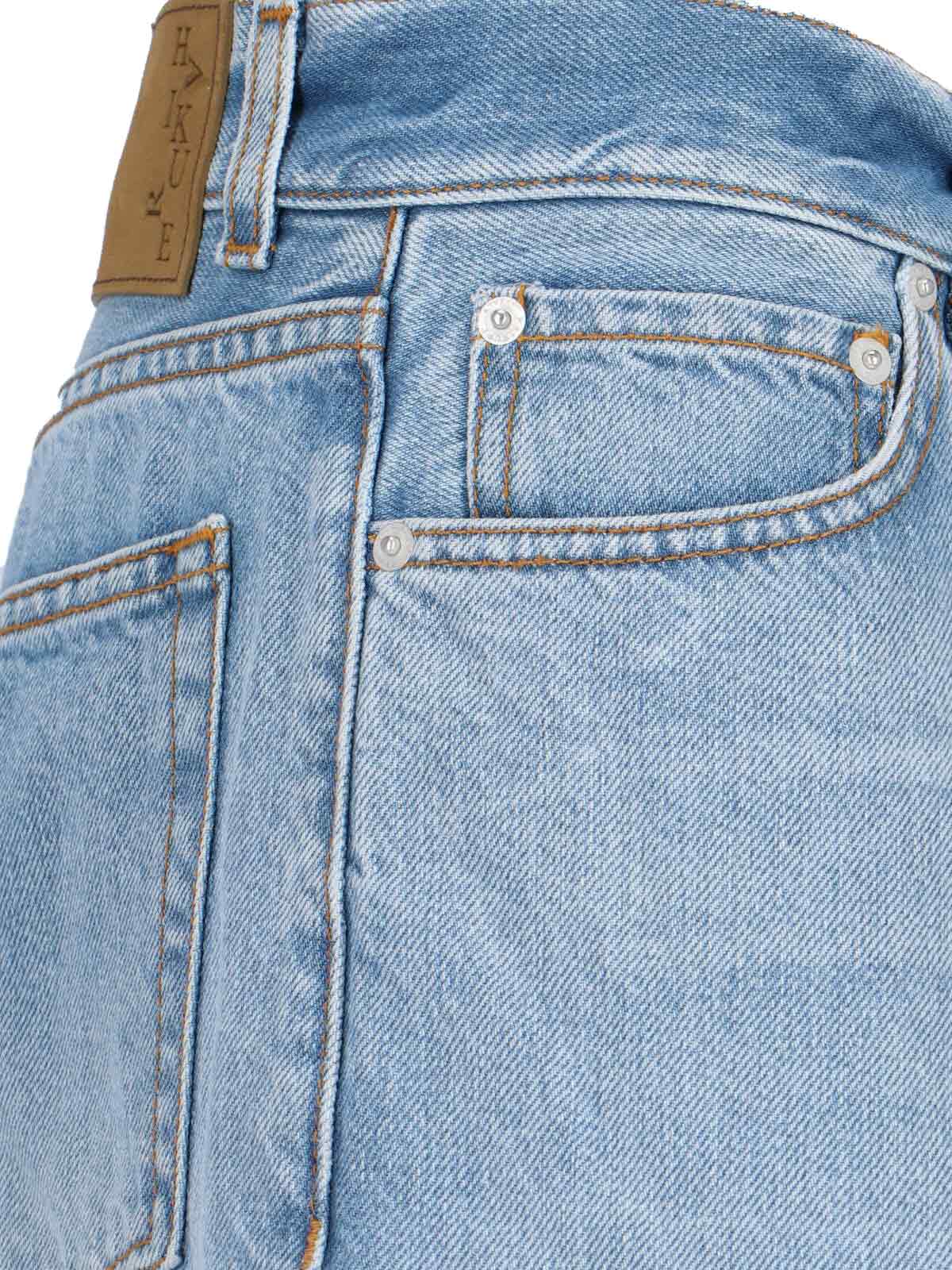 Haikure Jeans Blue Cotton