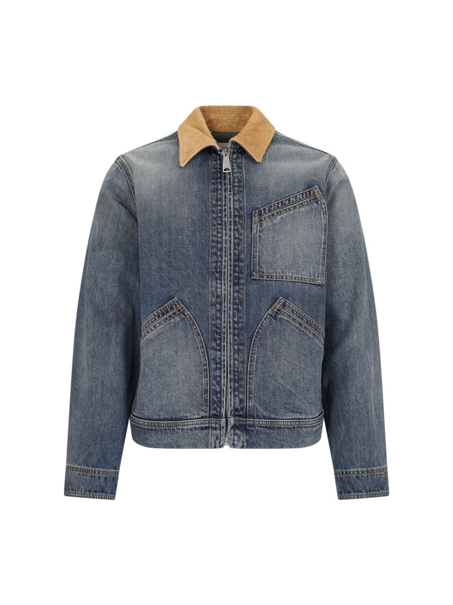 Alexander McQueen Qtacm 100% Cotton jacket in blue