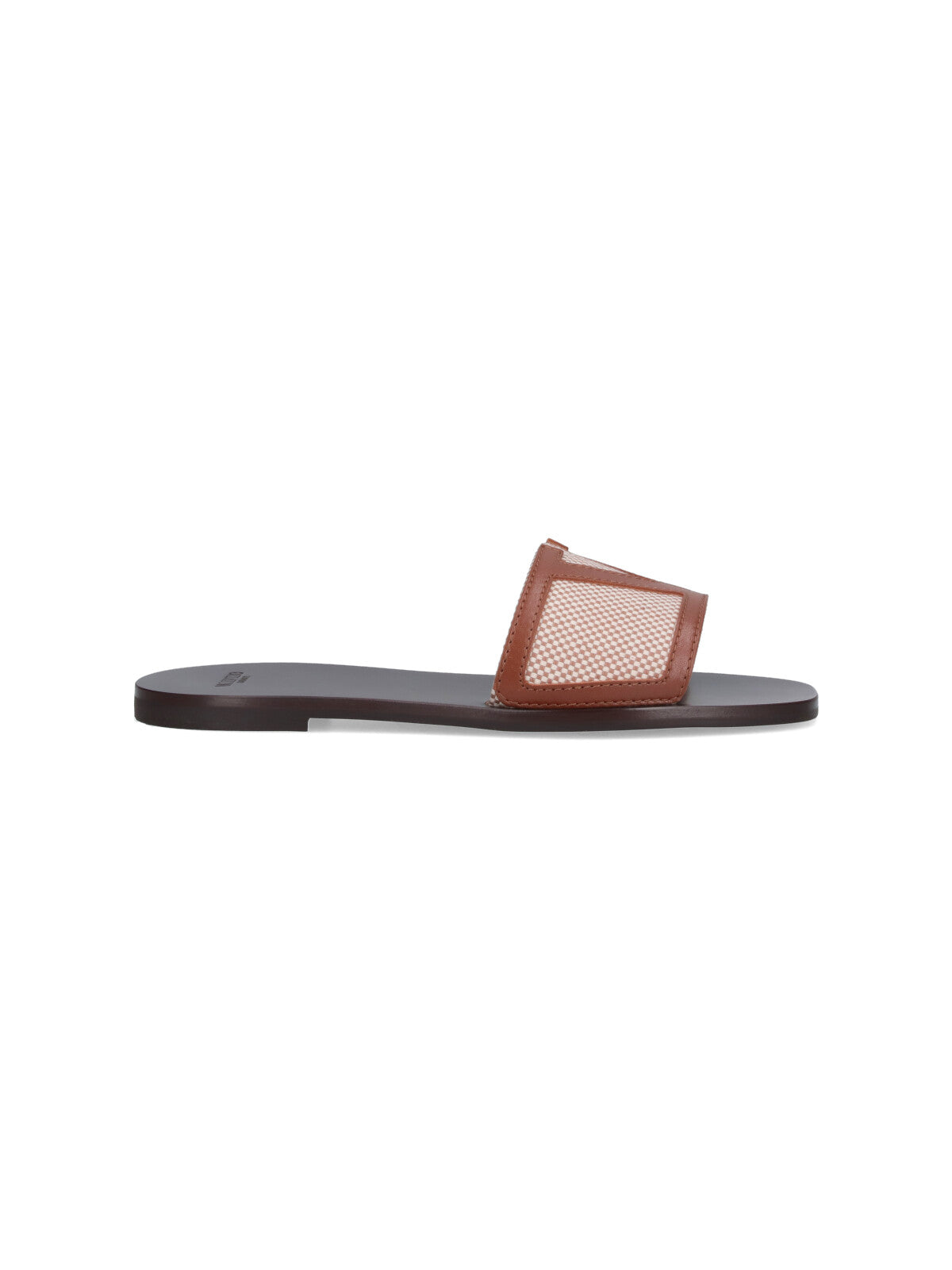 Valentino Garavani Sandals Beige Upper: Cotton