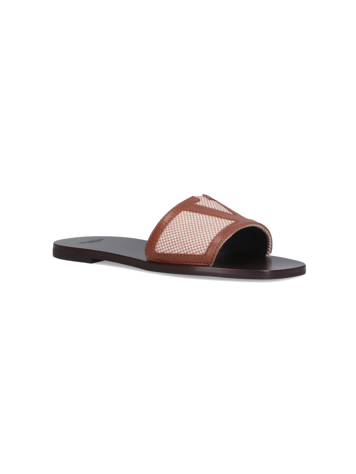 Valentino Garavani Sandals Beige Upper: Cotton