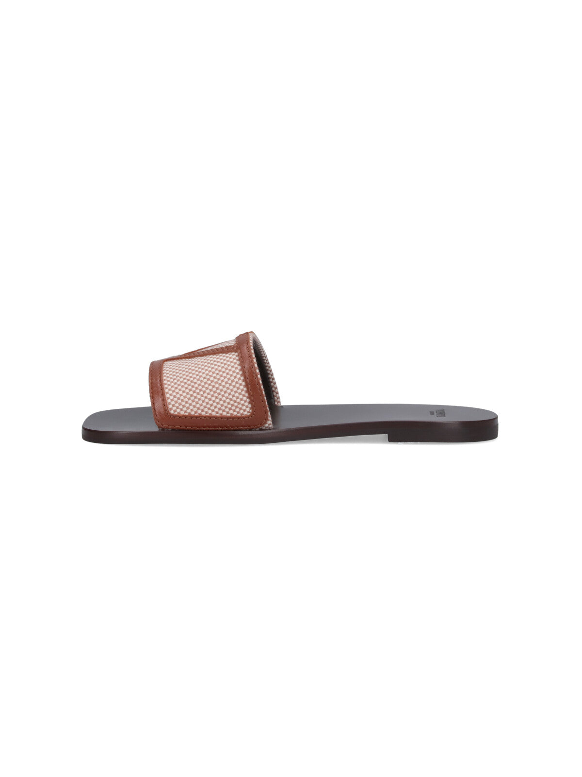 Valentino Garavani Sandals Beige Upper: Cotton