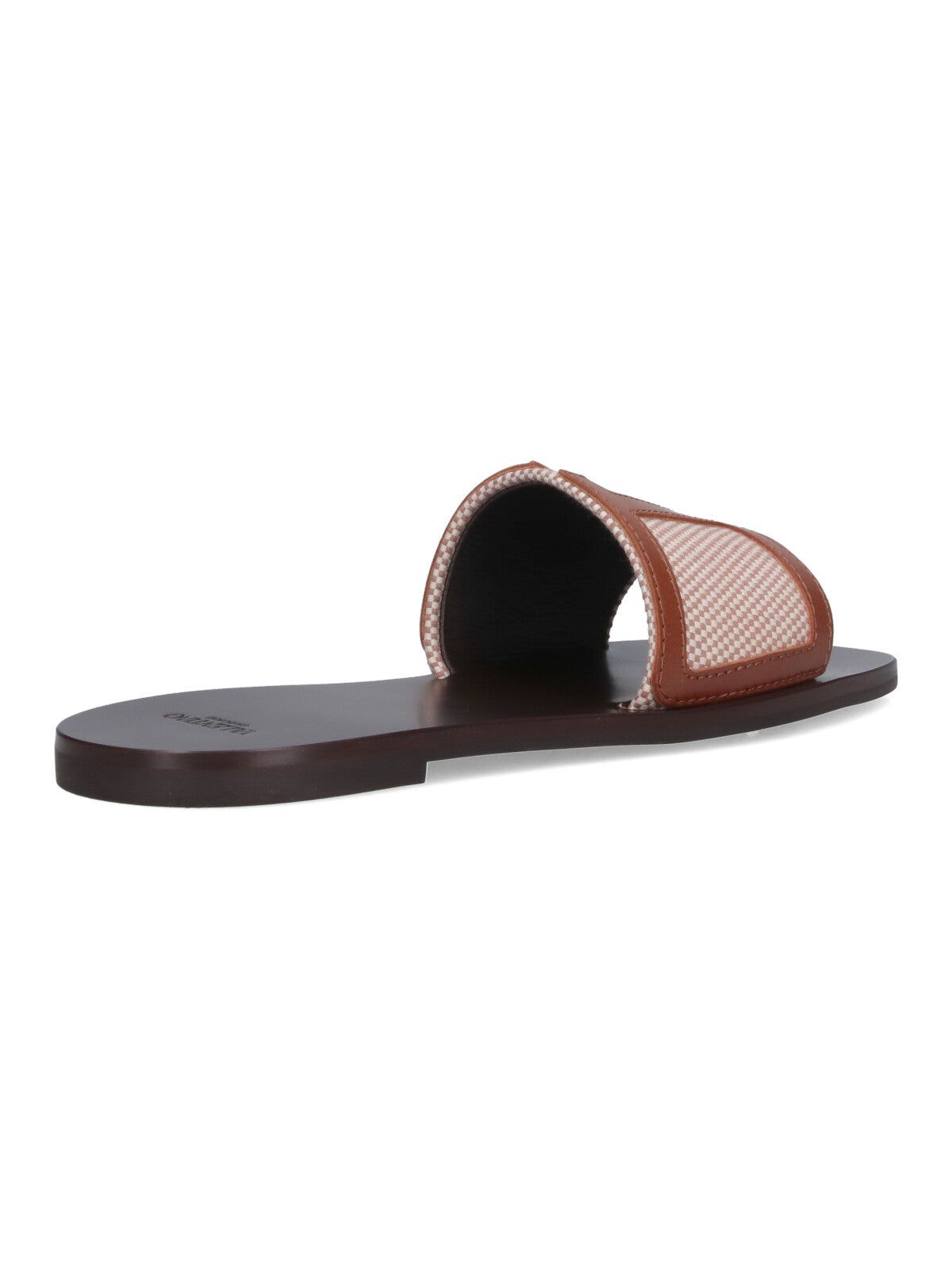 Valentino Garavani Sandals Beige Upper: Cotton