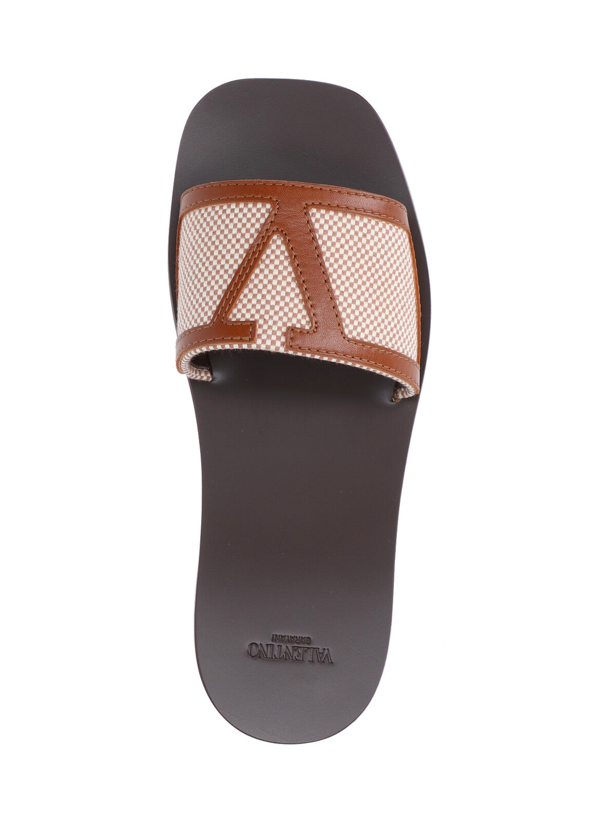 Valentino Garavani Sandals Beige Upper: Cotton