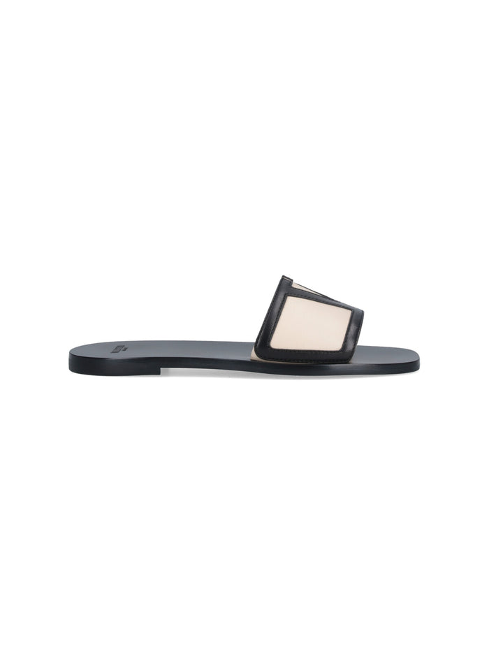 Valentino Garavani Sandals White Upper: Lambleather